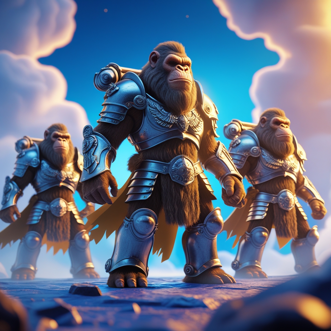 CApes67558's tweet photo. IronApeLegionnaires: ⚔️ Warriors of Steel: strong apes Guard the Realms. #NFT
#NFTs #NFTCommunity #NFTMarketplace #OpenseaDrops #OpenseaCollections https://t.co/joaP1sLfXN