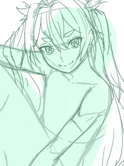 よその子描くの楽しいWIP 