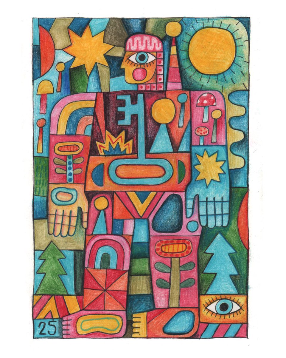 Solar powered dream machine. 🌞
First drawing of 2025. #davidshillinglaw