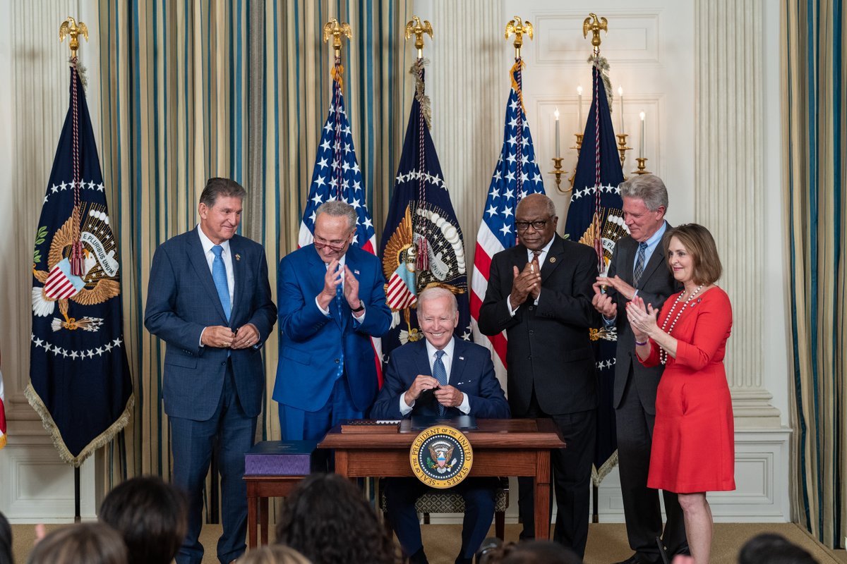 One of the things I’m proudest of is passing the Inflation Reduction Act – the bill that allowed us to negotiate lower prices for prescription drugs for the first time.
 
Not a single Republican voted for it.
 
But we got it done, and finally beat Big Pharma.