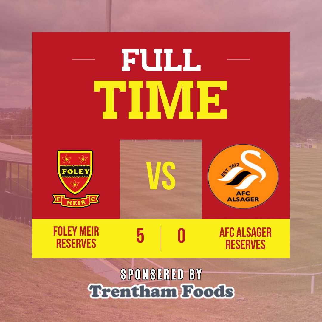 5 Star Foley!
What an outstanding performance today! 
A 5-0 win is impressive, and with a hat trick from Massimo Clarke alongside goals from Ryan Tinsley and James Wildman, we advance in the Leek Cup. Thank you to fans who came out to support the team today.

#UpTheFoley