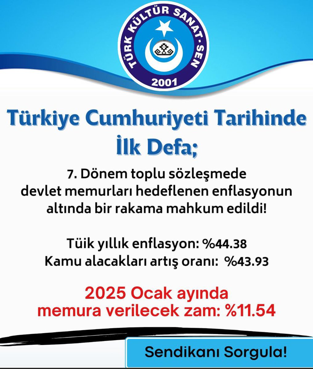 #MemuraRefahPayı 15 yıldır yetkili etkisiz sendika ne yaptı sorgula.