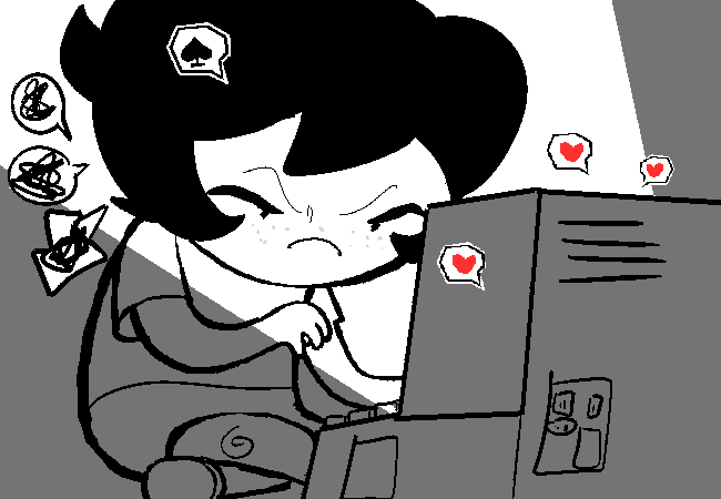 electroslime's tweet image. some ocs stuff