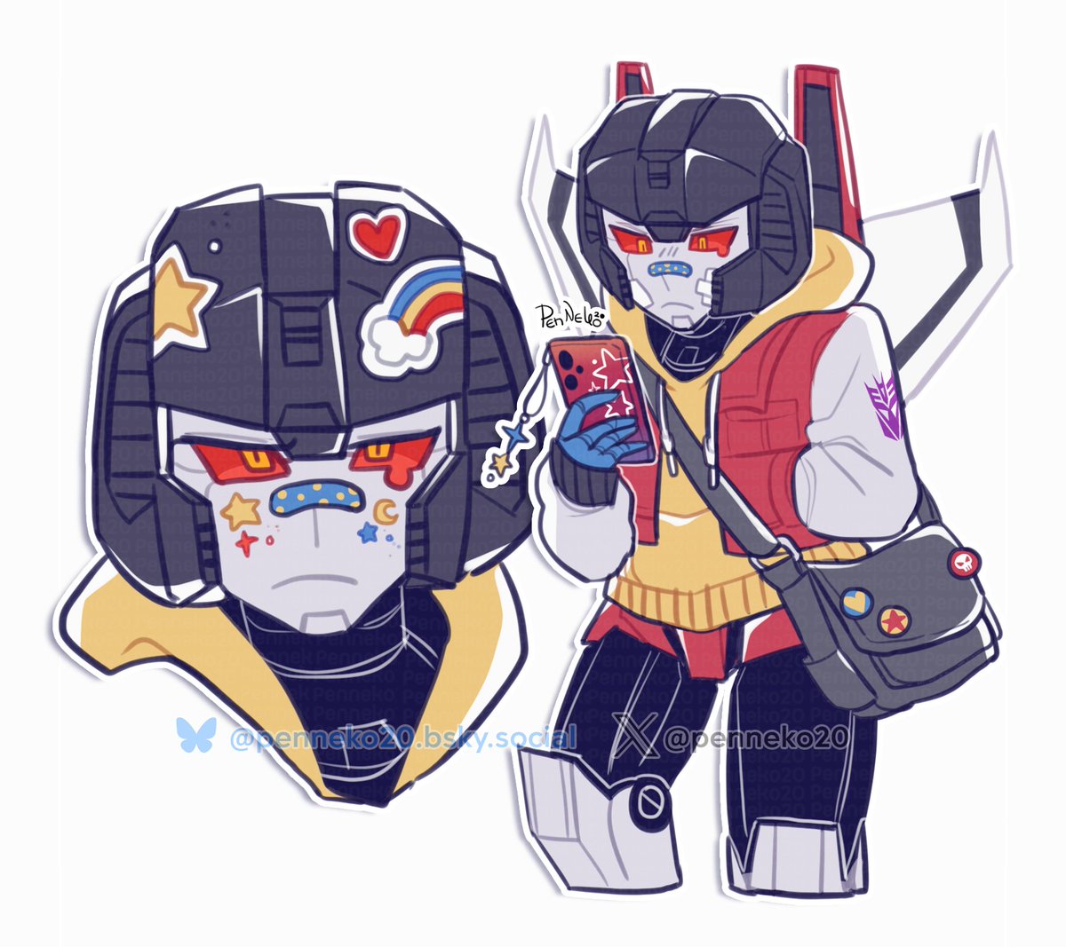 🥲⭐
#penneko20 #Transformers #TransformersOne #starscream