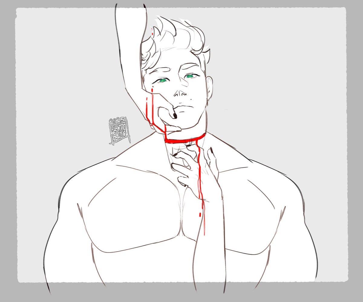 electroslime's tweet image. more oc stuff inspired by a song