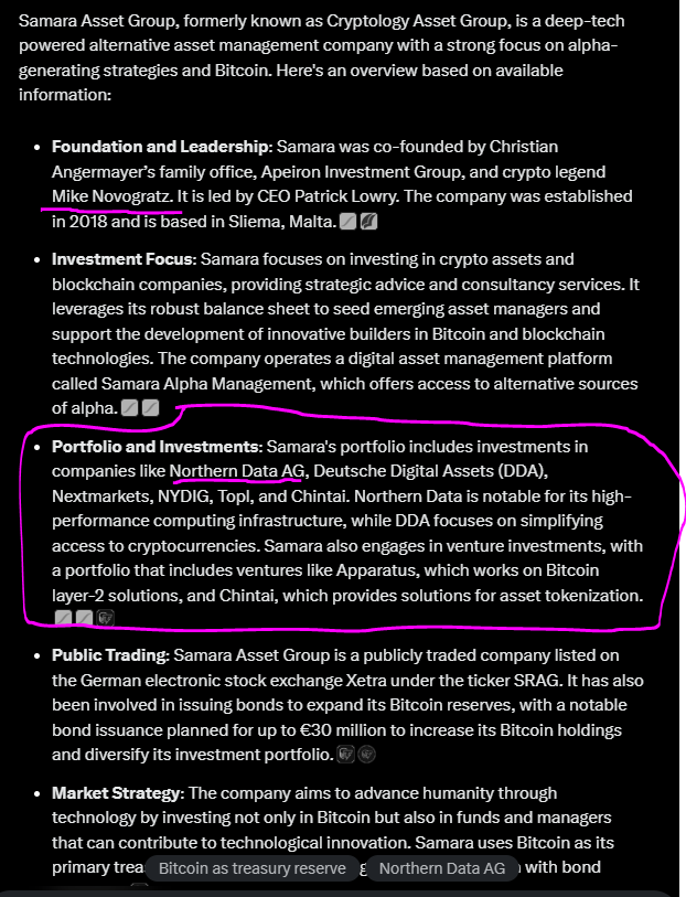 e_michaels1's tweet photo. #NorthernData #NB2 #Samara #BitcoinMiner > the research is endless > the connections are endless > it goes deep and connects to the biggest names you know > more evidence the #ParabolicFuture is coming.
#BreakingNews #Bitcoin #XRP #XLM #XDC #ALGO #Quant #IOTA #HBAR #Ripple #Crypto #cryptocurrency $MARA $CLSK $IREN $BTBT $CORZ $HUT #cryptotrading #XRPHolders #XRPLedger #AXL #FLR