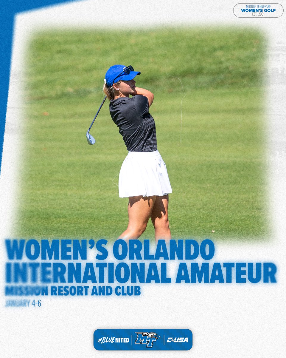 Middle Tennessee Women's Golf tweet media