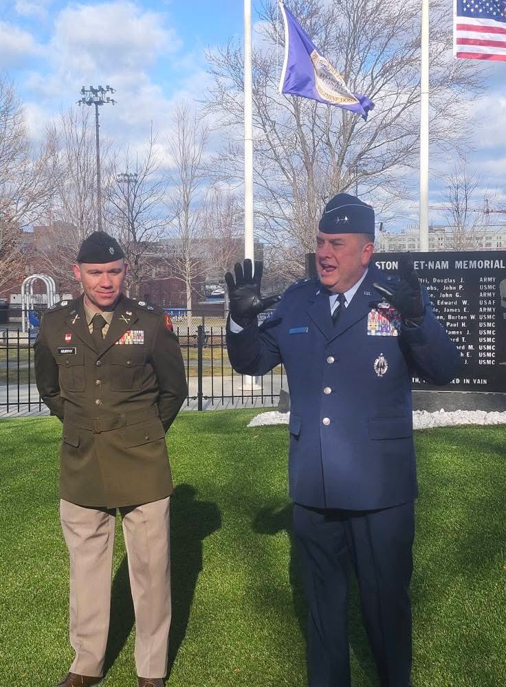 PerkinsPost's tweet image. Congrats to Perkins Post’s own Tim Murphy on his promotion to Colonel in the Army National Guard. 

#USArmy #USA #Army #PerkinsPost