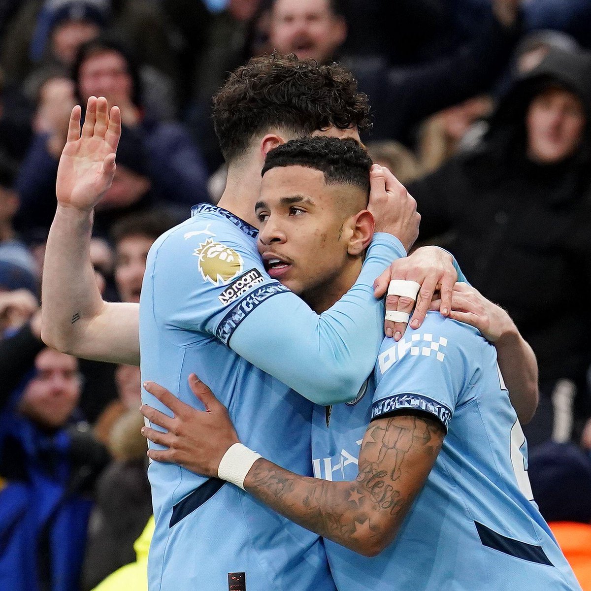 Man City's last four Premier League goals:

⚽️ Savinho goal
🅰️ Savinho assist
⚽️ Savinho forces the own goal
🅰️ Savinho assist 

#MCIWHU
