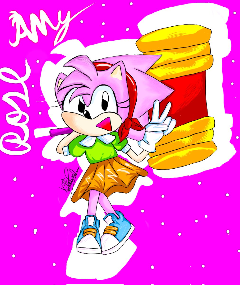 Kitsune3267's tweet photo. Dibujo De Amy Rosé clásica 
dure 7 horitas jasjs
Pronto traire otro dibujito a Digital :] https://t.co/MfW9goAVjI