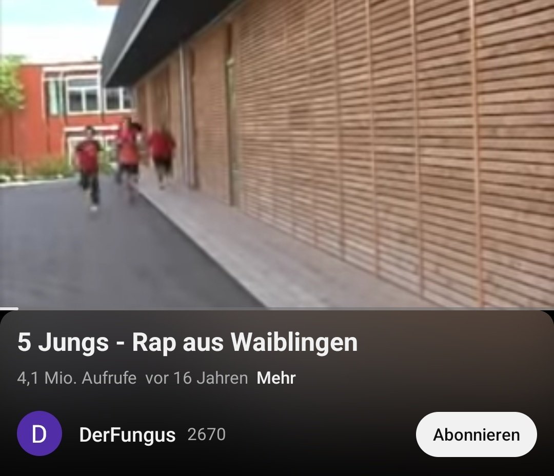 Milano1893's tweet photo. 5 Jungs aus Waiblingen 4,1 Mio Aufrufe https://t.co/FnESGlGVBw