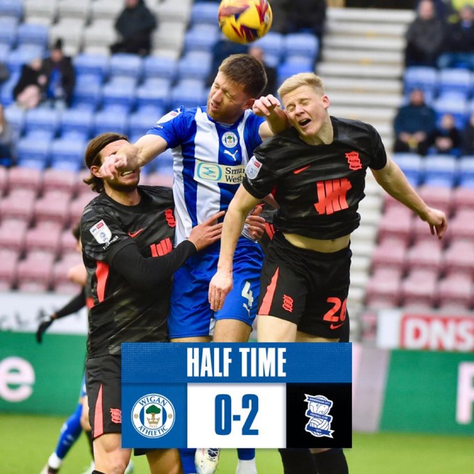 Mi-Temps nos joueurs sont menés 2-0 par le second du championnat. 

#wafc 💙💚