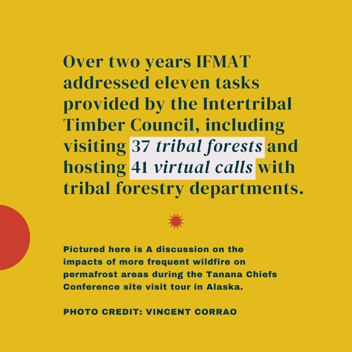 Intertribal_TC's tweet image. 🌲✨Exploring Tribal Forests: Tanana Chiefs Conference🌲 The Indian Forest Management Assessment Team toured 37 tribal forests, including meeting with the Tanana Chiefs Conference in May 2022. Read the full IFMAT IV report: online.flippingbook.com/view/719646412… #IFMATIV #IndianCountry