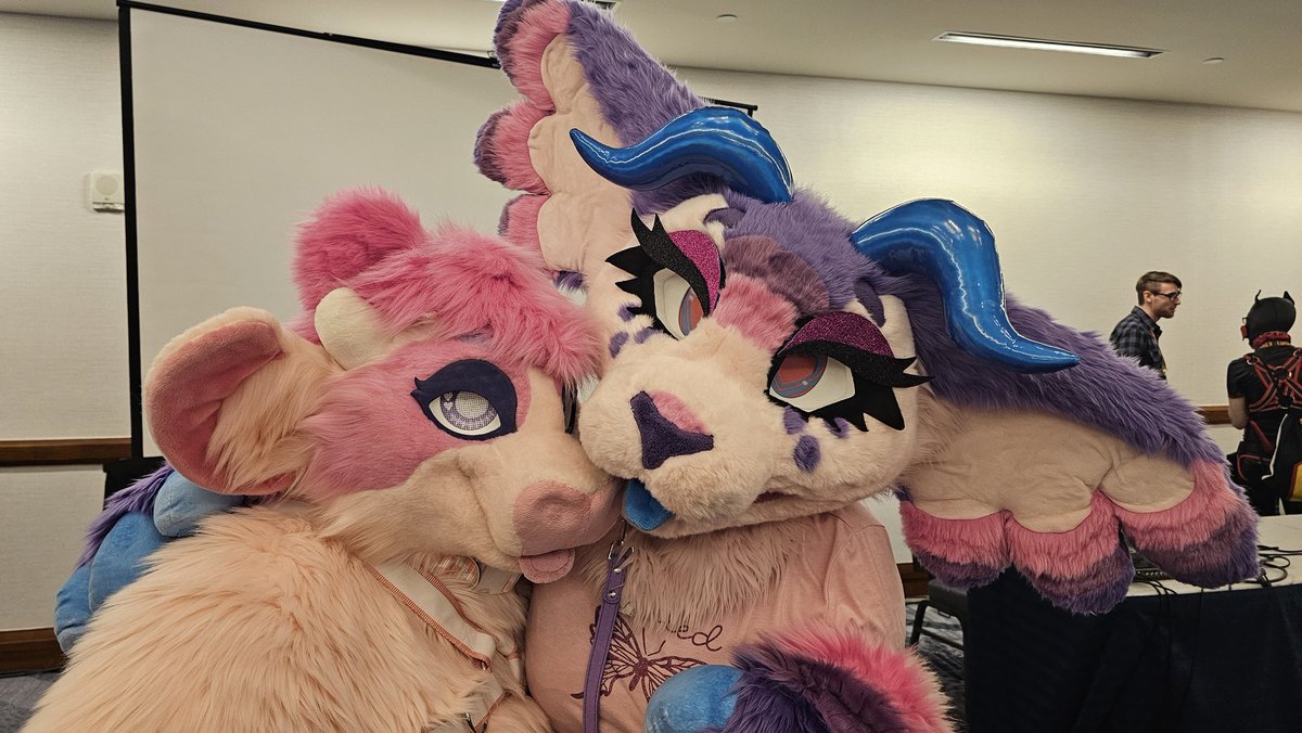 FurryChi's tweet image. Moo? 🍓🐄
@sleepycowtails #PDFC2025
