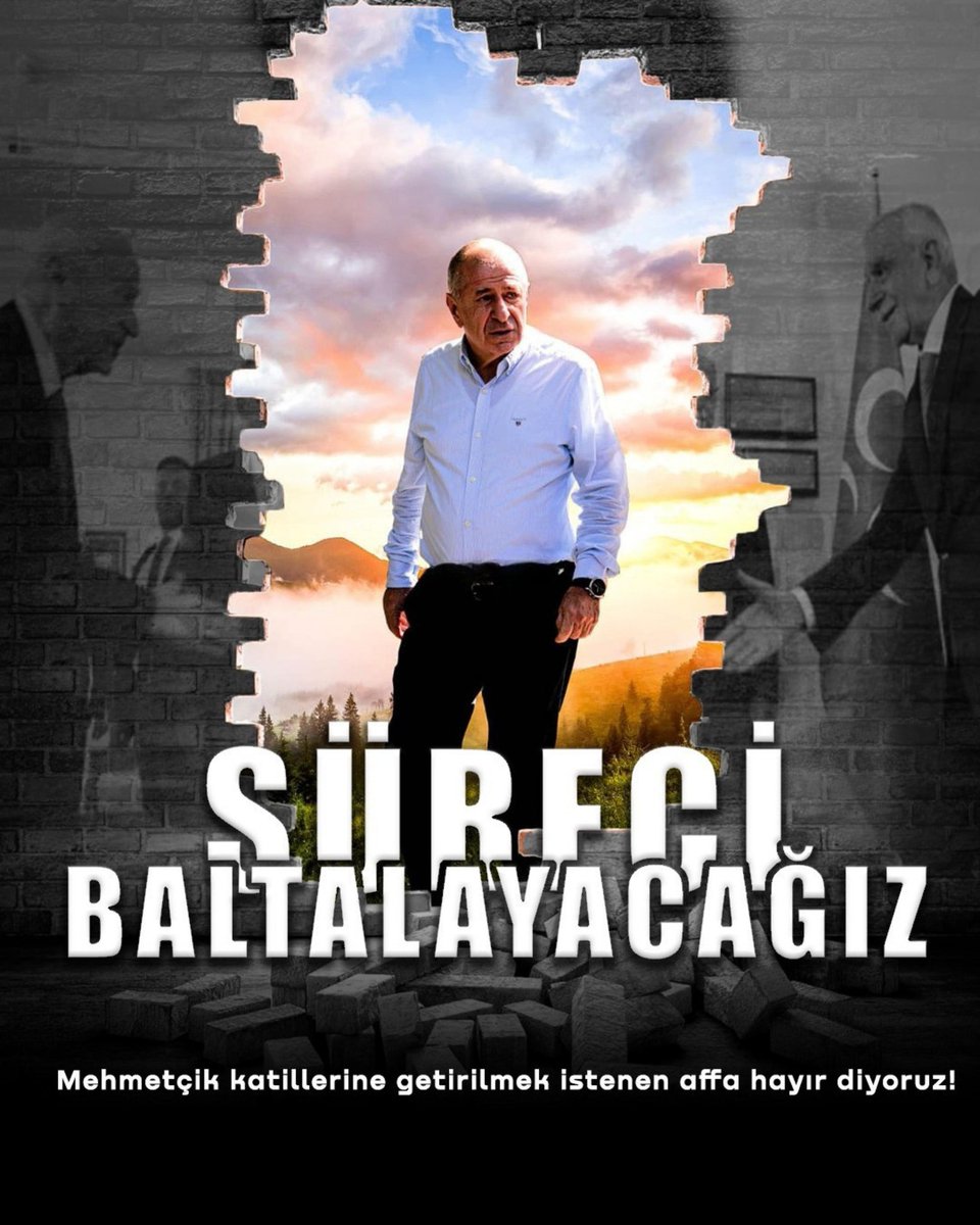 Türk devletini teröristlerin önünde diz çöktürmeye çalışan zihniyetin alçak oyununu bozacağız.
Bize "süreci baltalamayın" diyorlar.
Türk Milleti adına, şehitlerimiz, gazilerimiz, sıvasız evlerinde göz yaşı döken şehit anaları için #SüreciBaltalayacağız
Sen de şehitlerimizin kanı
