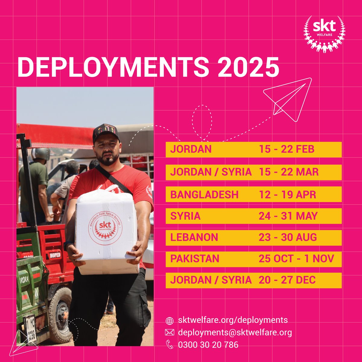 Mark your calendars—our official 2025 deployment dates are live. 😊