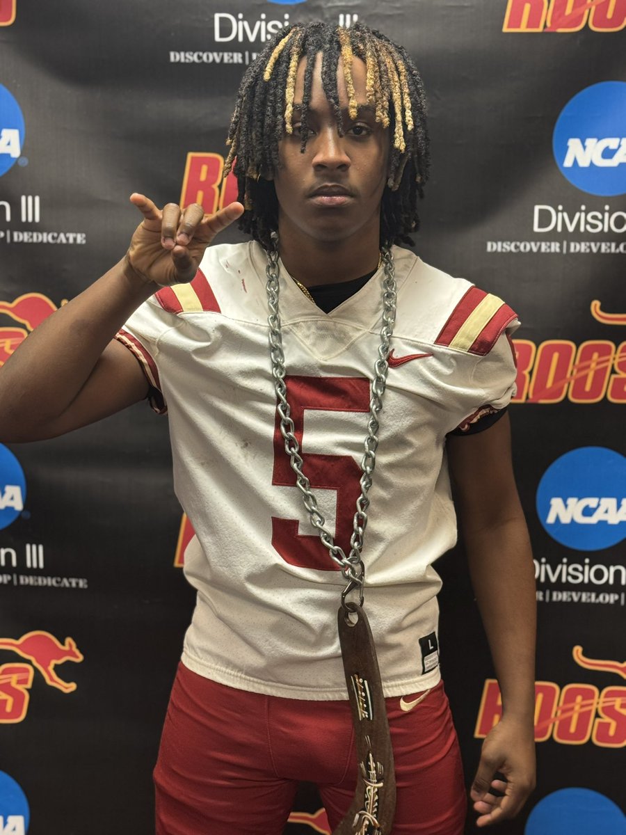 TerranceDukes05's tweet image. Thank you @Coach_OMelia and @RoosFootball for the visit to Austin College. @RicklanHolmes #AGTG #TTP #StayPurple