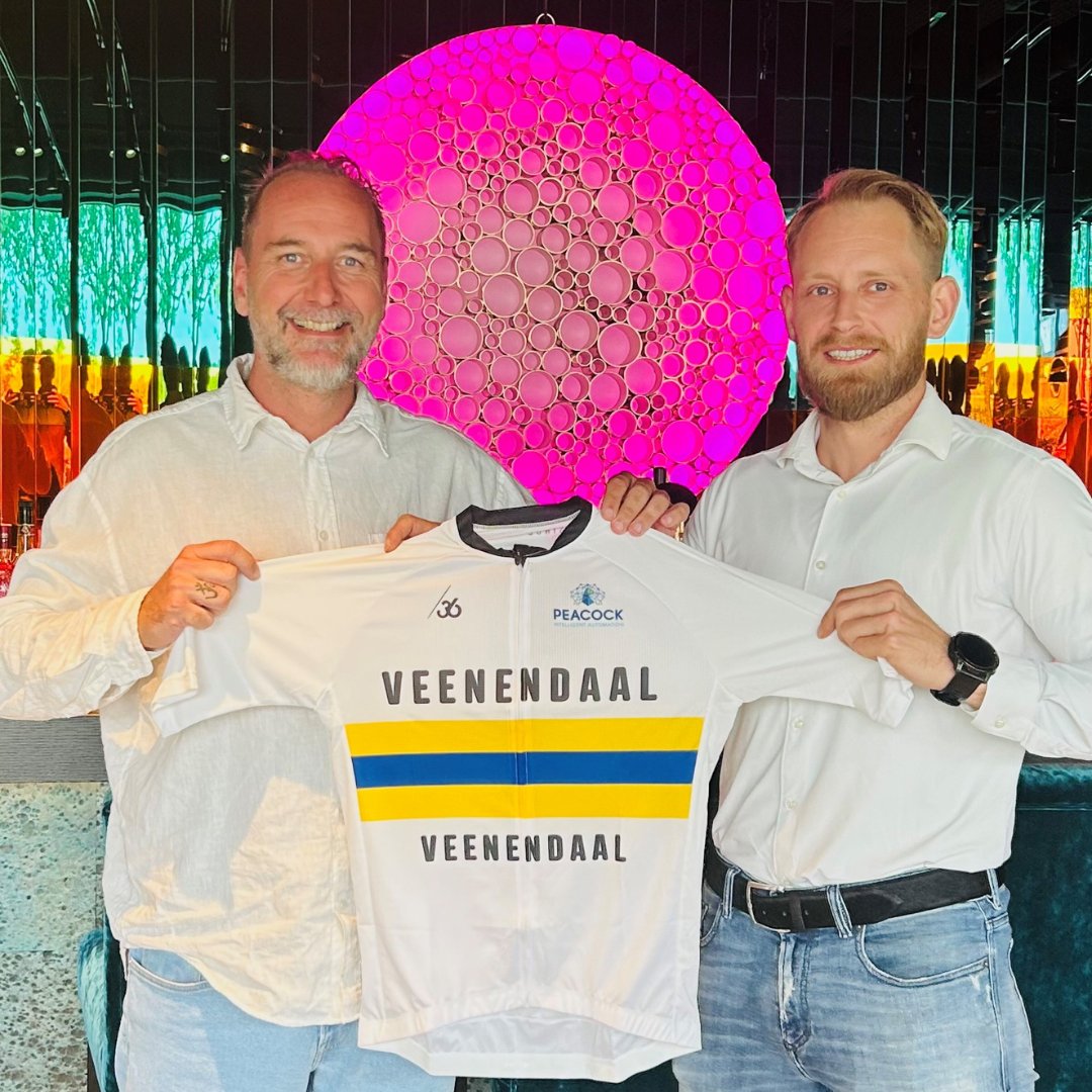 Breaking news: Peacock komende 3 jaar hoofdsponsor van Veenendaal-Veenendaal! 

#veenendaalveenendaal #vv25 #wielrennen #veenendaal
