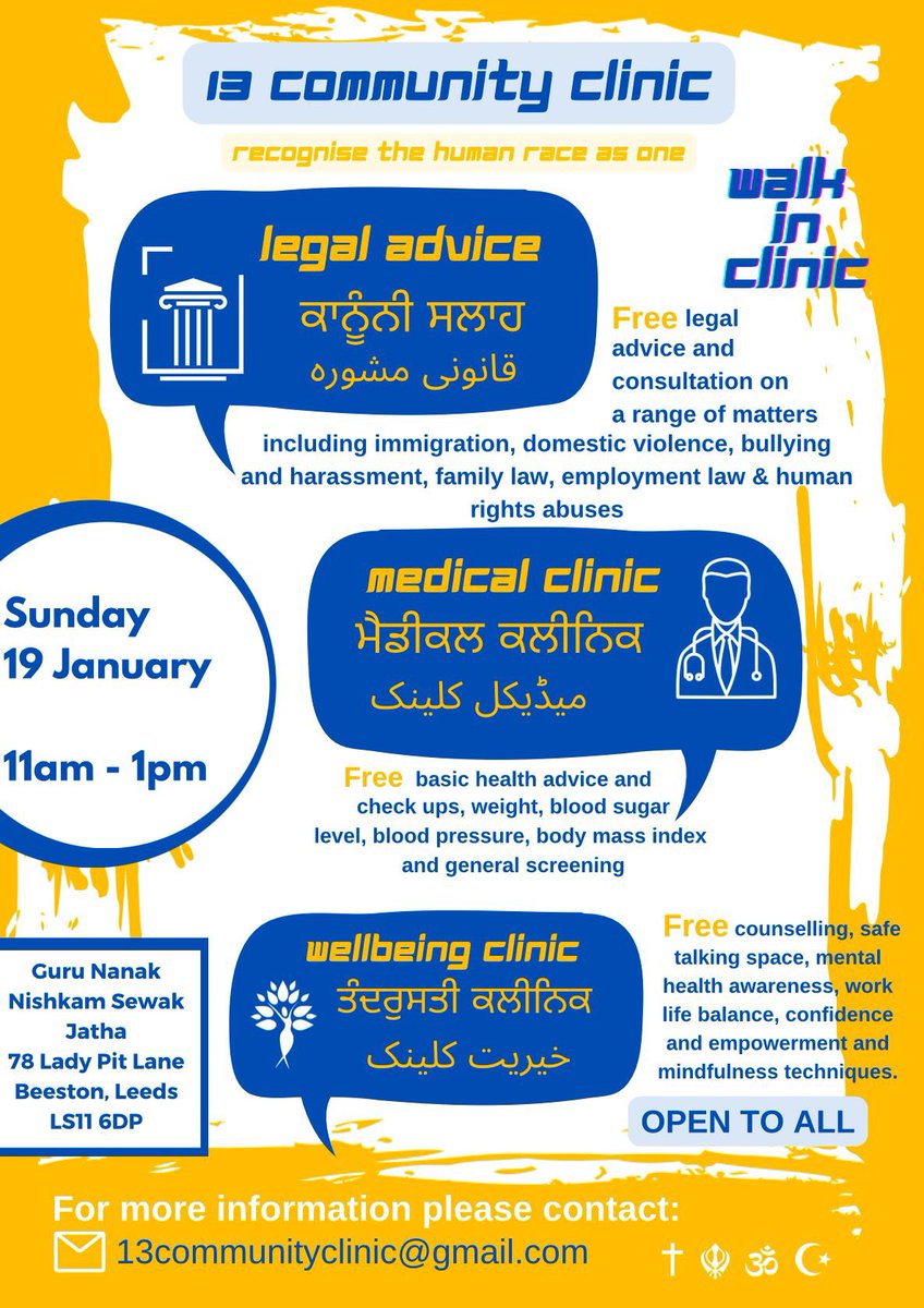 Mohinder Kapoor (@kapoormoe) on Twitter photo <a href="/ApnaNhs/">APNA NHS - Asian Professionals National Alliance</a> <a href="/allofusinmind/">SouthWestYorkshire Partnership NHS FoundationTrust</a> <a href="/SubhaThiyagesh/">Prof Subha Thiyagesh</a> <a href="/DarrylThompso16/">Darryl Thompson</a> <a href="/CarolHarrisHoN/">#hellomynameis Carol</a> <a href="/jsbamrah/">JS Bamrah CBE</a> <a href="/wendyburn/">Wendy Burn CBE (She/her)</a> <a href="/JacobAgoro/">Odaps</a> <a href="/nimcat/">naomi senior</a> <a href="/SharniAthwal/">Sharni Athwal♊</a> <a href="/SalmaYasmeen_1/">Salma Yasmeen</a> <a href="/ripaljeet/">Ripaljeet Kaur</a> <a href="/BeingMo/">Dr Mohammed Sattar 🇬🇧🇵🇰🇵🇸</a> <a href="/nazreeniqbal_/">Nazreen Iqbal FRSPH</a> <a href="/AsmaNafees82/">Asma</a> <a href="/PreetKGillMP/">Preet Kaur Gill MP</a> <a href="/KSBhui/">Prof. Kamaldeep Bhui CBE</a> <a href="/CNagpaul/">Chaand Nagpaul</a> @HelenCrimlisk <a href="/SunilDaga23/">Sunil Daga</a> <a href="/adave_NHS/">Dr Ananta Dave exploring life’s palette of shades</a> <a href="/Musarrat/">Cllr Mus Khan</a> <a href="/Cameramal/">Malik Walton</a> <a href="/SinghBarrister1/">SinghBarrister</a> <a href="/PamelaB04/">Pam</a> <a href="/WYpartnership/">West Yorkshire Health and Care Partnership</a> <a href="/ResearchSwyt/">SWYTResearch</a> <a href="/Nico70mirfin/">Nicola Mirfin</a> <a href="/NHSWYRD/">West Yorkshire R&D</a> <a href="/NHS_RobW/">Rob Webster 💙</a> <a href="/REACH_SWYPFT/">SWYPFT R.E.A.C.H. Staff Network</a> <a href="/DrLadeSmith/">Lade Smith CBE</a> <a href="/rcpsychOldAge/">Old Age Psychiatry 🌈</a> <a href="/NIHRresearch/">National Institute for Health and Care Research</a> <a href="/13CClinic/">13 Community Clinic</a> <a href="/jagtarbasi/">Prof Jagtar Singh OBE</a> <a href="/BBCLookNorth/">BBC Yorkshire</a> <a href="/WightmanSuzanne/">Suzanne Wightman</a> <a href="/katiedee1987/">katie dee</a> <a href="/WHO/">World Health Organization (WHO)</a> <a href="/CR_UK/">Cancer Research UK</a> <a href="/CRUKresearch/">Science and Innovation at Cancer Research UK</a> <a href="/rcpsych/">Royal College of Psychiatrists</a> <a href="/NHSEngland/">NHS England</a> <a href="/DoctorsDistress/">Doctors In Distress</a> <a href="/UniversityLeeds/">University of Leeds</a> @damian_hodgson @emilyfwood <a href="/rcpsychNY/">RCPsych Northern & Yorkshire</a> <a href="/apna_nhs_North/">APNANorth</a> New is the year,new are the hopes,new is the resolution and new is the venue for our next community event in Leeds.Continuing from last year we will be talking about mental & physical health issues and stigma in our communities.Join us for free health checks that are OPEN TO ALL. <a href="/ApnaNhs/">APNA NHS - Asian Professionals National Alliance</a> <a href="/allofusinmind/">SouthWestYorkshire Partnership NHS FoundationTrust</a> <a href="/SubhaThiyagesh/">Prof Subha Thiyagesh</a> <a href="/DarrylThompso16/">Darryl Thompson</a> <a href="/CarolHarrisHoN/">#hellomynameis Carol</a> <a href="/jsbamrah/">JS Bamrah CBE</a> <a href="/wendyburn/">Wendy Burn CBE (She/her)</a> <a href="/JacobAgoro/">Odaps</a> <a href="/nimcat/">naomi senior</a> <a href="/SharniAthwal/">Sharni Athwal♊</a> <a href="/SalmaYasmeen_1/">Salma Yasmeen</a> <a href="/ripaljeet/">Ripaljeet Kaur</a> <a href="/BeingMo/">Dr Mohammed Sattar 🇬🇧🇵🇰🇵🇸</a> <a href="/nazreeniqbal_/">Nazreen Iqbal FRSPH</a> <a href="/AsmaNafees82/">Asma</a> <a href="/PreetKGillMP/">Preet Kaur Gill MP</a> <a href="/KSBhui/">Prof. Kamaldeep Bhui CBE</a> <a href="/CNagpaul/">Chaand Nagpaul</a> @HelenCrimlisk <a href="/SunilDaga23/">Sunil Daga</a> <a href="/adave_NHS/">Dr Ananta Dave exploring life’s palette of shades</a> <a href="/Musarrat/">Cllr Mus Khan</a> <a href="/Cameramal/">Malik Walton</a> <a href="/SinghBarrister1/">SinghBarrister</a> <a href="/PamelaB04/">Pam</a> <a href="/WYpartnership/">West Yorkshire Health and Care Partnership</a> <a href="/ResearchSwyt/">SWYTResearch</a> <a href="/Nico70mirfin/">Nicola Mirfin</a> <a href="/NHSWYRD/">West Yorkshire R&D</a> <a href="/NHS_RobW/">Rob Webster 💙</a> <a href="/REACH_SWYPFT/">SWYPFT R.E.A.C.H. Staff Network</a> <a href="/DrLadeSmith/">Lade Smith CBE</a> <a href="/rcpsychOldAge/">Old Age Psychiatry 🌈</a> <a href="/NIHRresearch/">National Institute for Health and Care Research</a> <a href="/13CClinic/">13 Community Clinic</a> <a href="/jagtarbasi/">Prof Jagtar Singh OBE</a> <a href="/BBCLookNorth/">BBC Yorkshire</a> <a href="/WightmanSuzanne/">Suzanne Wightman</a> <a href="/katiedee1987/">katie dee</a> <a href="/WHO/">World Health Organization (WHO)</a> <a href="/CR_UK/">Cancer Research UK</a> <a href="/CRUKresearch/">Science and Innovation at Cancer Research UK</a> <a href="/rcpsych/">Royal College of Psychiatrists</a> <a href="/NHSEngland/">NHS England</a> <a href="/DoctorsDistress/">Doctors In Distress</a> <a href="/UniversityLeeds/">University of Leeds</a> @damian_hodgson @emilyfwood <a href="/rcpsychNY/">RCPsych Northern & Yorkshire</a> <a href="/apna_nhs_North/">APNANorth</a> New is the year,new are the hopes,new is the resolution and new is the venue for our next community event in Leeds.Continuing from last year we will be talking about mental & physical health issues and stigma in our communities.Join us for free health checks that are OPEN TO ALL.