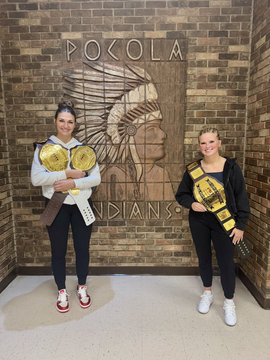 PNTV (@prepnation_tv) on Twitter photo #OKPrepScene: PNTV Gold for Pocola
Lady Indians <a href="/KyleeMerritt21/">Kylee Merritt</a> and also
<a href="/AllyssaParker/">Allyssa Parker</a>. All State + POY Winners! #OKPrepScene: PNTV Gold for Pocola
Lady Indians <a href="/KyleeMerritt21/">Kylee Merritt</a> and also
<a href="/AllyssaParker/">Allyssa Parker</a>. All State + POY Winners!