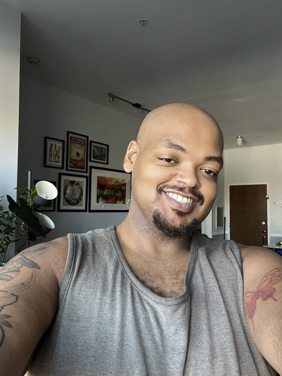 LackofNormalcy's tweet image. 👨🏾‍🦲✨