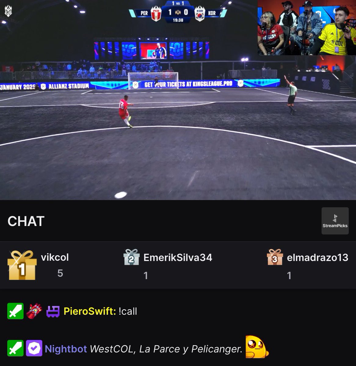 que stream tan raro e impensable al mismo tiempo