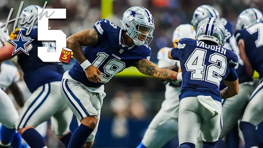 As the #Cowboys season comes to an end tomorrow, it marks one last chance to evaluate players in game action until the preseason.

Meaning that individuals with decisions looming and investments made could finally take center stage. 

High 5️⃣: dallascowboys.com/news/high-5-fi…