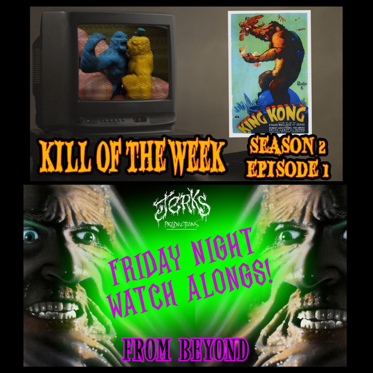 JERKS 2025!
Join us this week as we launch BOTH a new season of the #KillOfTheWeekPodcast TOMORROW  &amp; brand new series #FridayNightWatchAlong this coming Friday!
These new shows will drop bi-weekly so be sure to subscribe to our channel to never miss a thing!