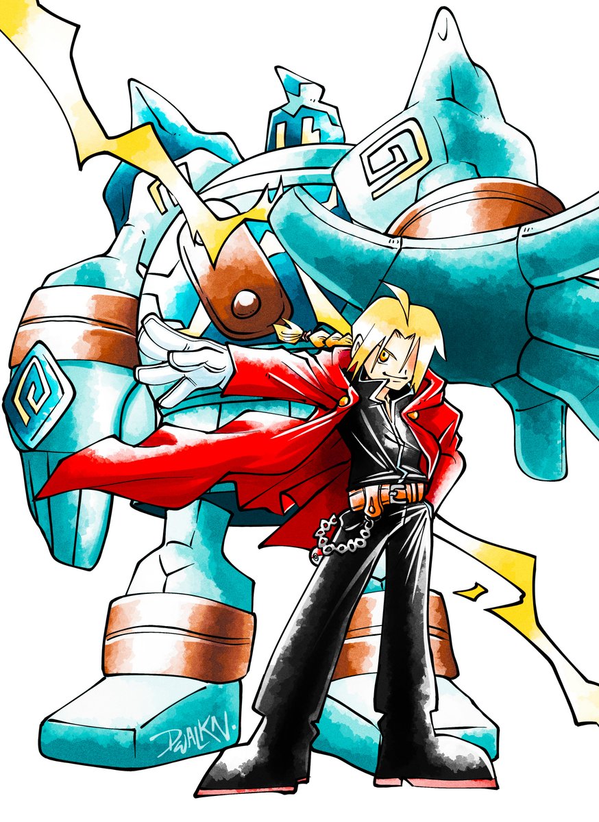 DWalkn's tweet image. FMA ❌ Pokemon
Full Metal Brothers ?