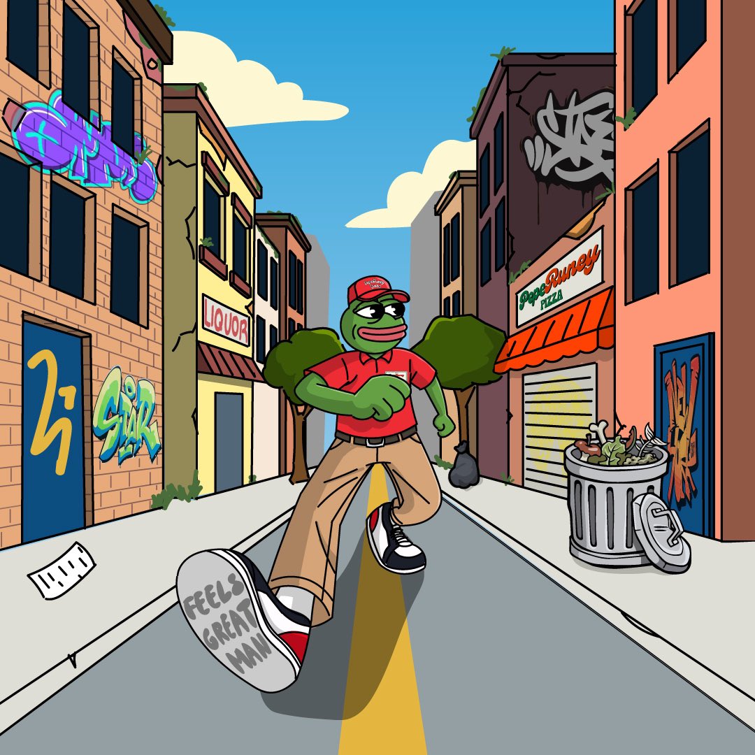 $PepeRuney isn’t joining the game—we’re taking over. 🍕 

Lock in or miss out 🚀