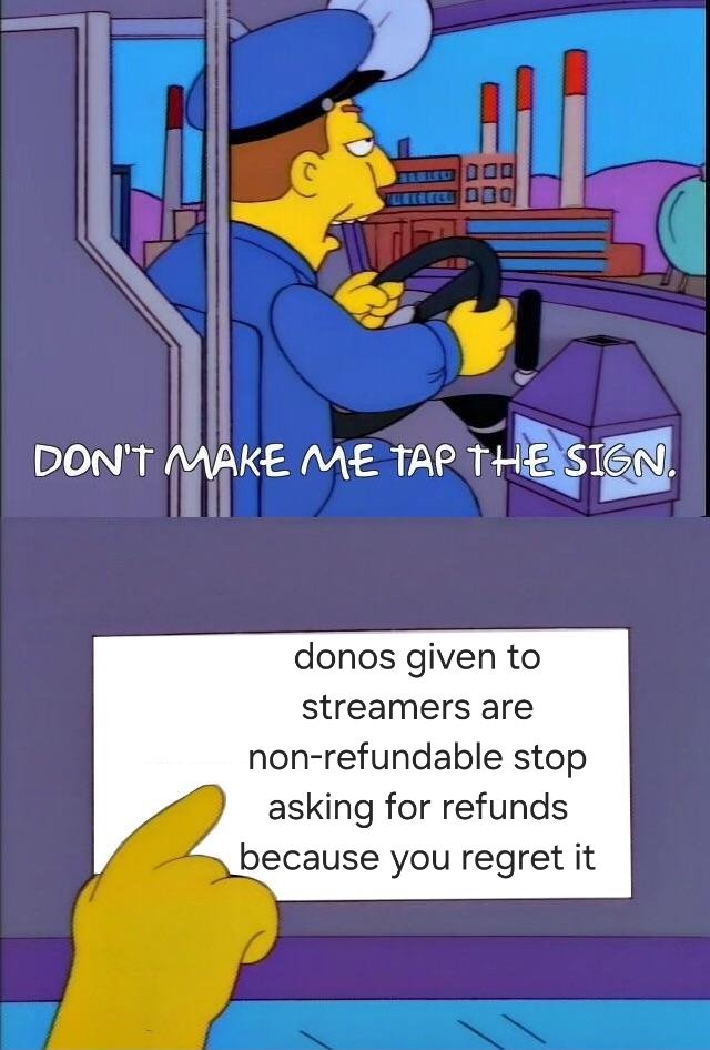 starrykitt's tweet image. Friendly reminder! If you send a monetary donation of your own free will, to a streamer, you will not get a refund because you changed your mind. Don't dono if you can't afford it. Hope this helps!
