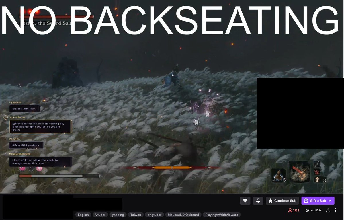 it's really sad that streamers feel the need to do this because people cannot read or respect streamers' rules when entering chat. Twitch chatters, PLEASE take literally 10 seconds to read the rules of stream and actually follow them.  Hope this helps :)