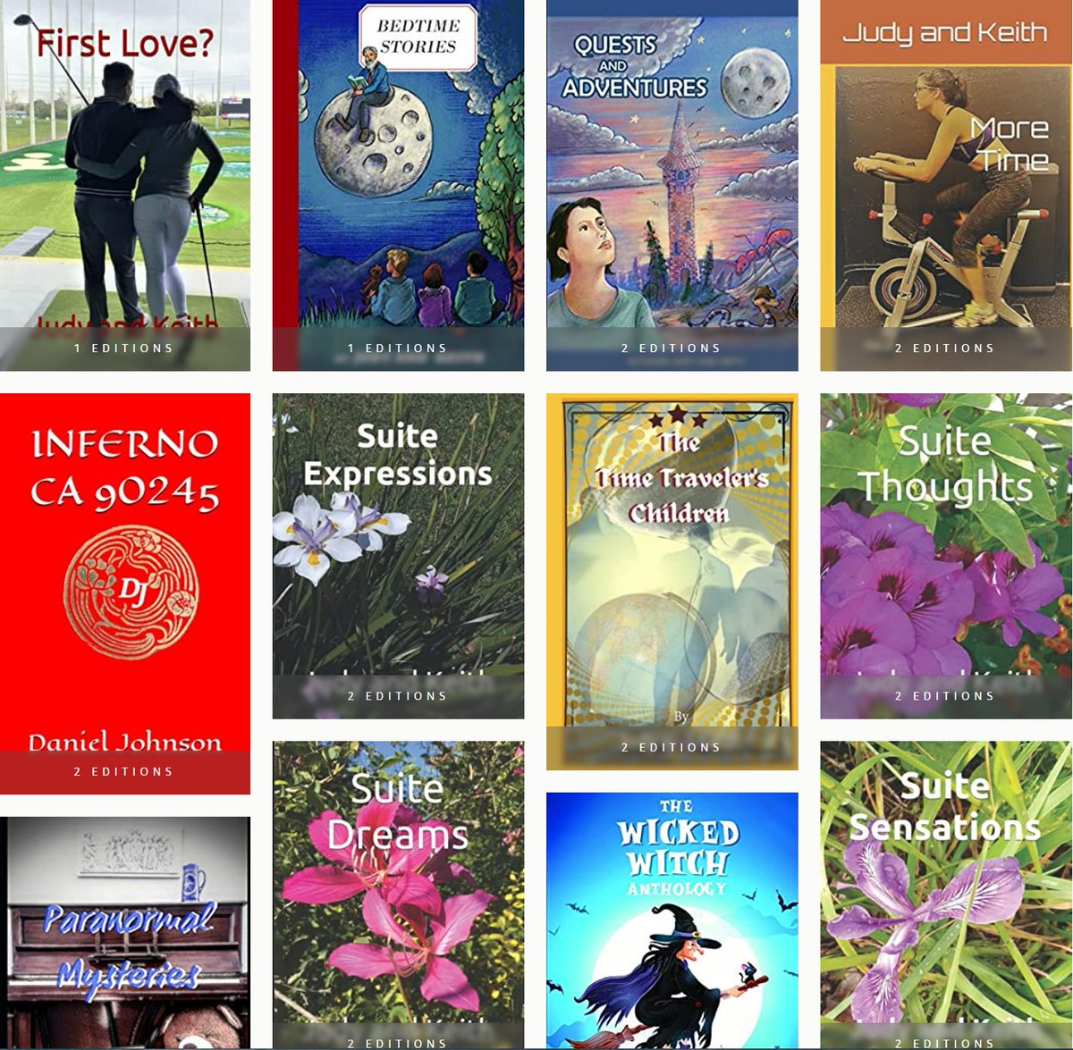 JudyandKeith's tweet image. #NewYearResolution
Give the #gift of #reading 2 someone U ❤️
#books 4 #gifts
Illustrated #shortstories #childrensbooks #bedtimereading #CR4U #Romance #paranormal #mysteries #chapterbooks #Kidslit #middlegrade
Inspired by &amp;amp; 4 our family amazon.com/stores/Judy-an…
#BooksWorthReading