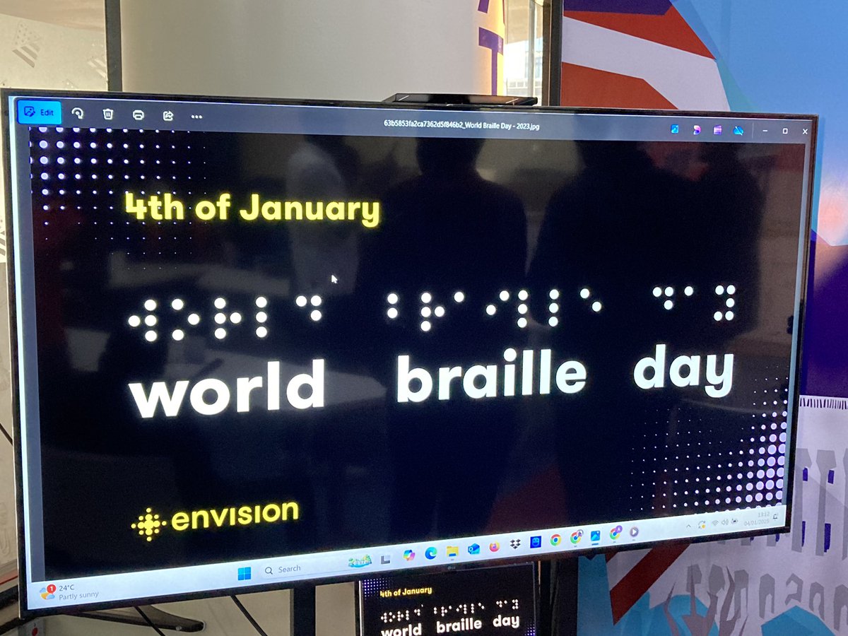 As the world marks the 2025 “World Braille Day,” celebrating the power of Braille in empowering 
the visually impaired community, we at ICS are intentional about creating a world where everyone can read and learn freely.     

 #WorldBrailleDay  #Inclusion  #Accessibility