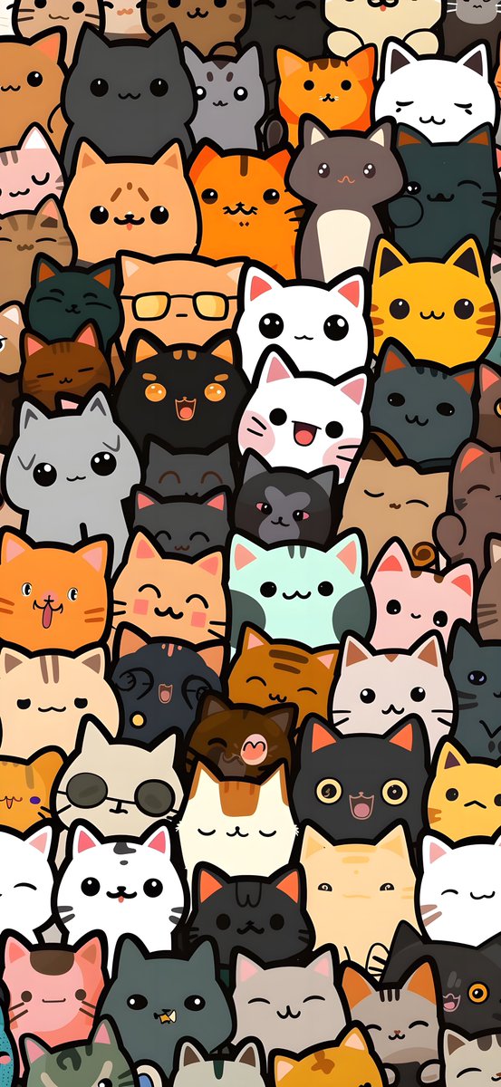 aestheticsguyy's tweet photo. Cat doodle wallpaper 🐈‍⬛ https://t.co/nADeLv1Q9U
