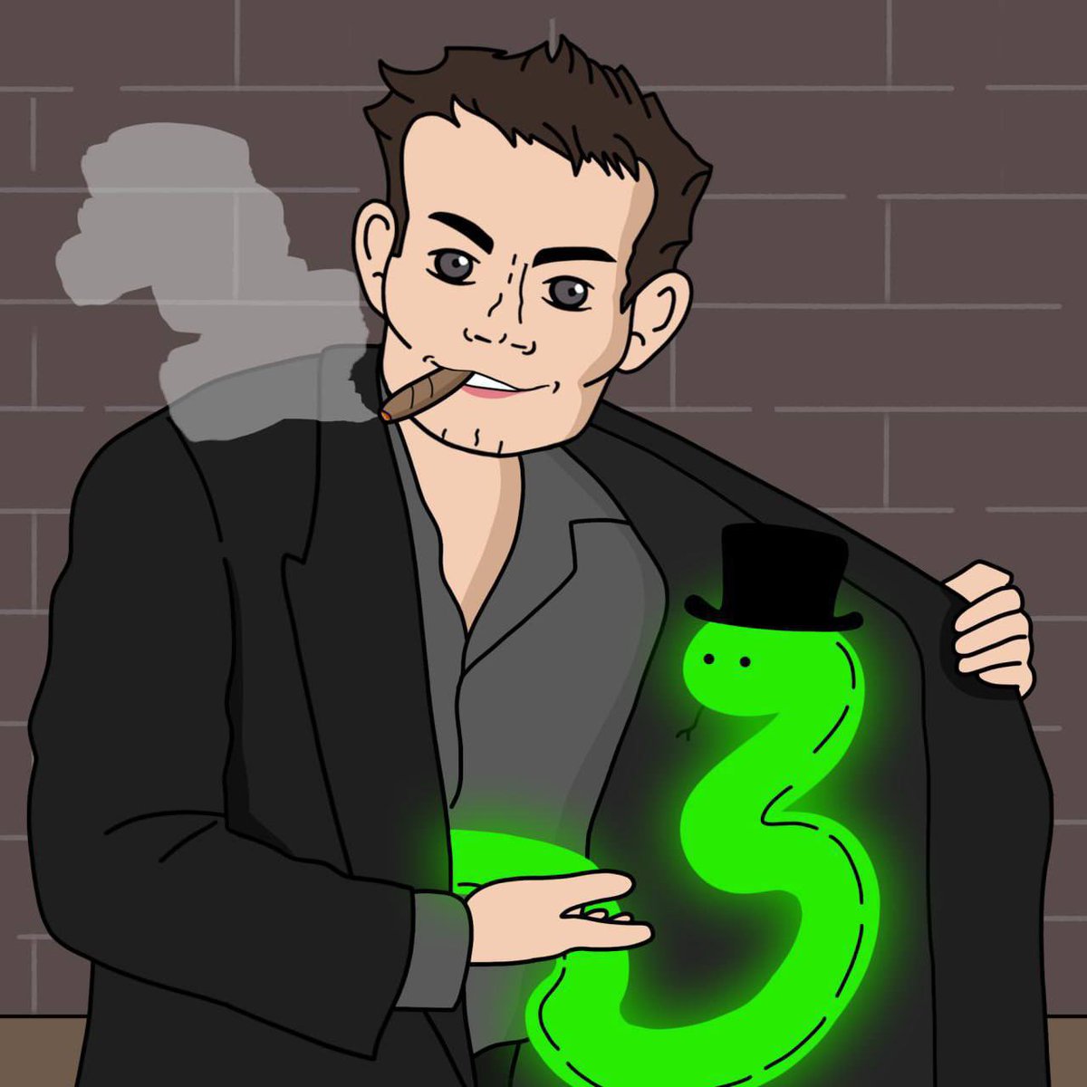 BrunoSi17221685's tweet photo. Hear this, $SNEK will dominate the meme game this 2025. Here's why:

1. 2025 is the year of the snake.
2. $SNEK contract starts with 0x2025
3. $SNEK logo is the only meme logo trademarked by Etherium.
4. Etherium is primed to pump this 2025 
5. @VitalikButerin is the top holder

@EthSnek