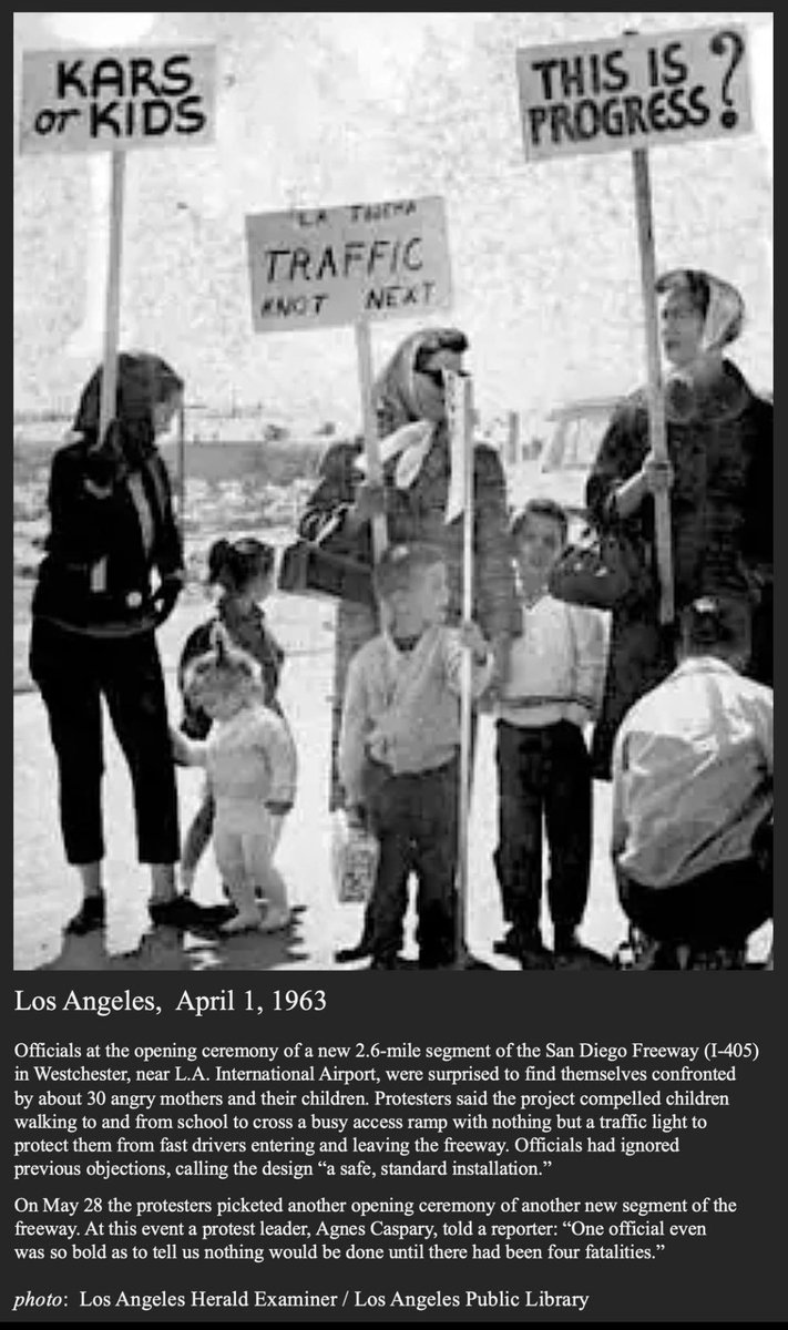 The story of 20th-century transportation policy in California in one photo and its caption. H/t <a href="/PeterNorton12/">Peter Norton</a>