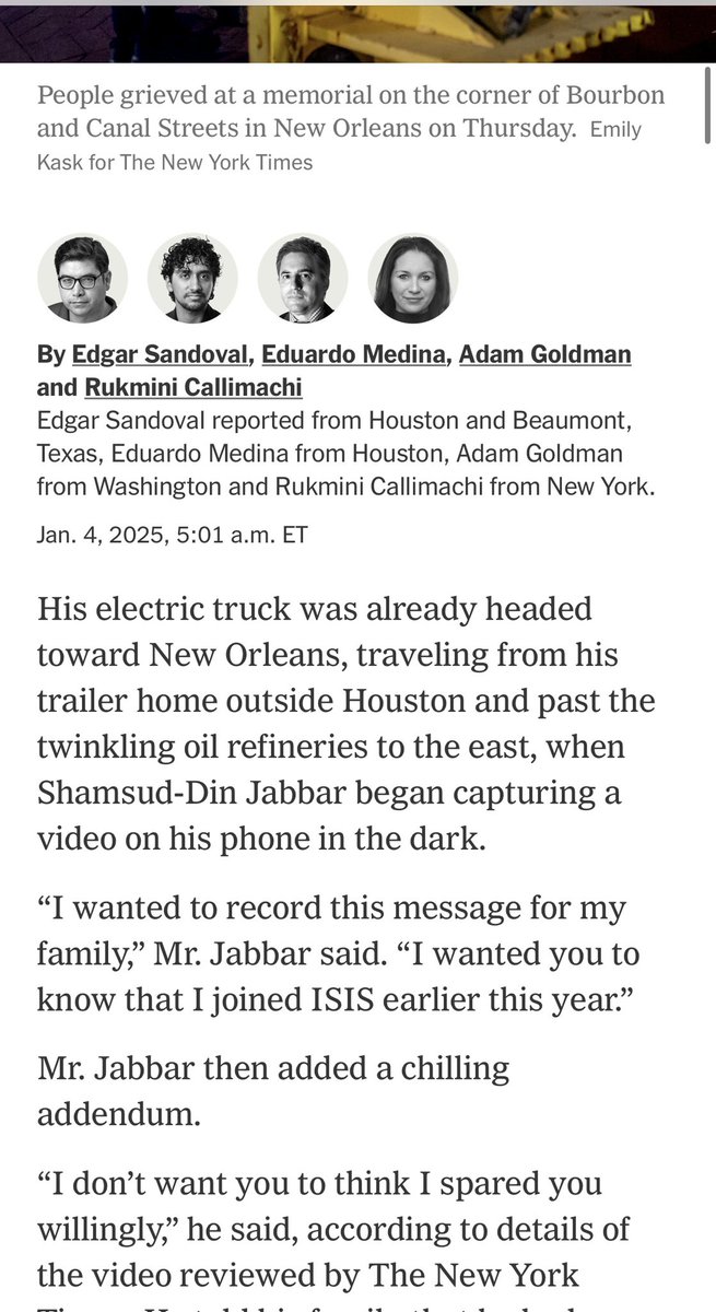 The <a href="/nytimes/">The New York Times</a> put Rukmini Callimachi back on the ISIS beat 4 years after her “Caliphate” podcast on ISIS was largely retracted due to the main character fabricating his tale about joining the group.