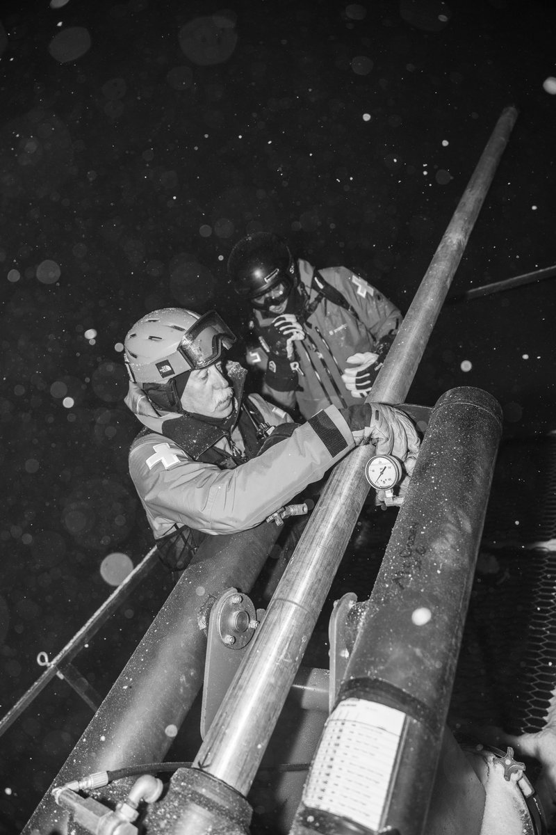 Early mornings with our Ski Patrol doing avy reduction! 
We are incredibly thankful for their hard work during these storms getting terrain open fast and safely! 💙