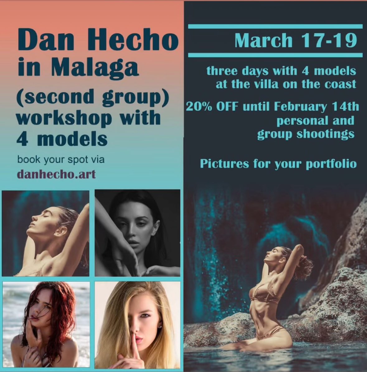 Workshop in Malaga with me ✨🙌🏻 welcome