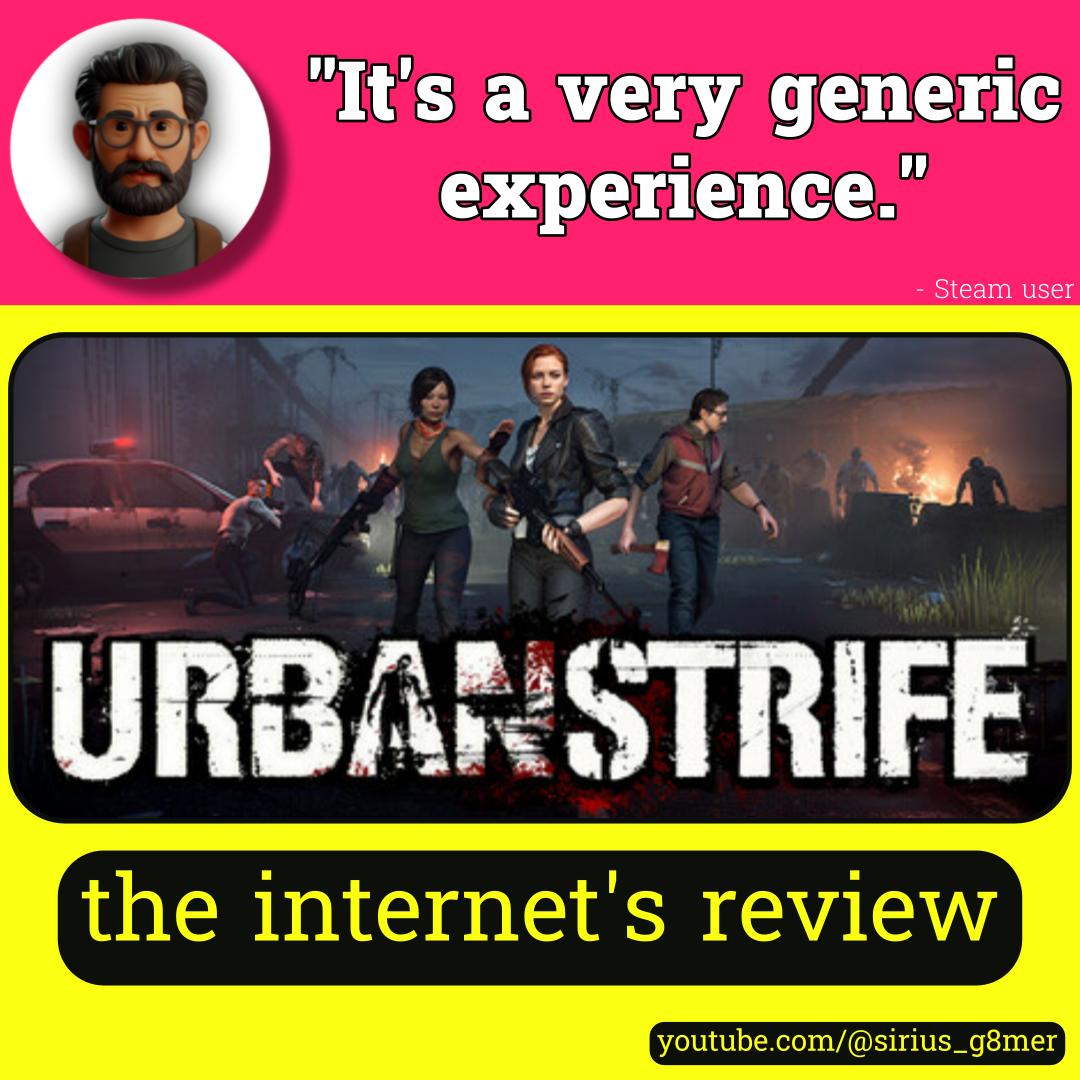 sirius_g8mer's tweet photo. Need the lowdown fast? I’ve got 60 seconds to sum up the internet’s review! 🕒
Link: https://t.co/R6QwCx4Mcg
#urbanstrife #whitepondgames #microprosesoftware #gaming #steam #gamereview https://t.co/gt5YSJFJaX