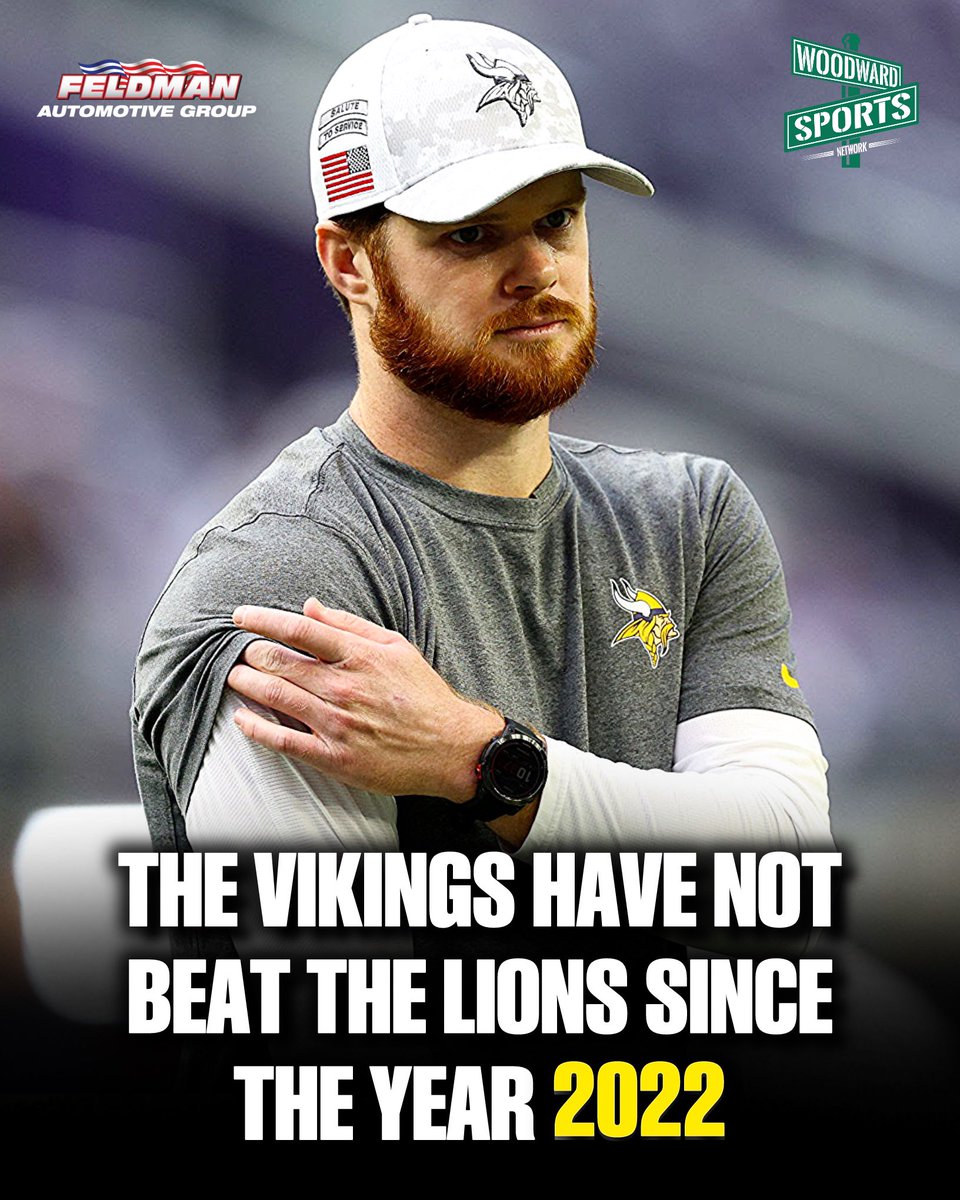 The Minnesota Vikings have been waiting awhile to get their get back 💀