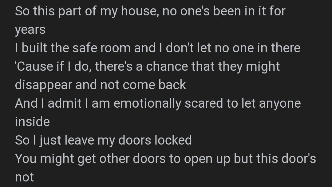 This lines from <a href="/nfrealmusic/">NF</a>, always scares me to my life..