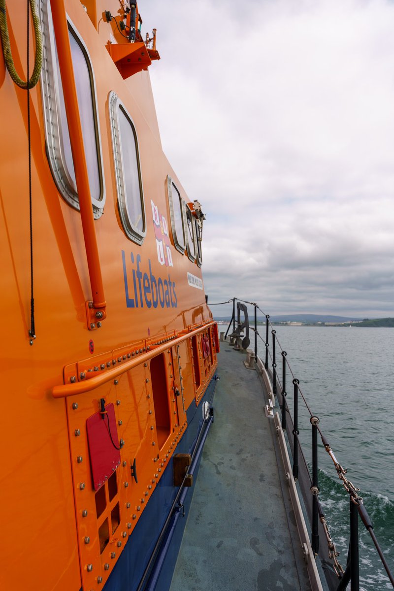 Saturday 4th January 10:41am

The first shout of the year for our volunteers as they were out on exercise this morning. Our All-Weather Lifeboat ‘Sybil Mullen Glover’ was tasked from exercise by Falmouth Coastguard to locate and assist an upturned dinghy south of Drakes Island.