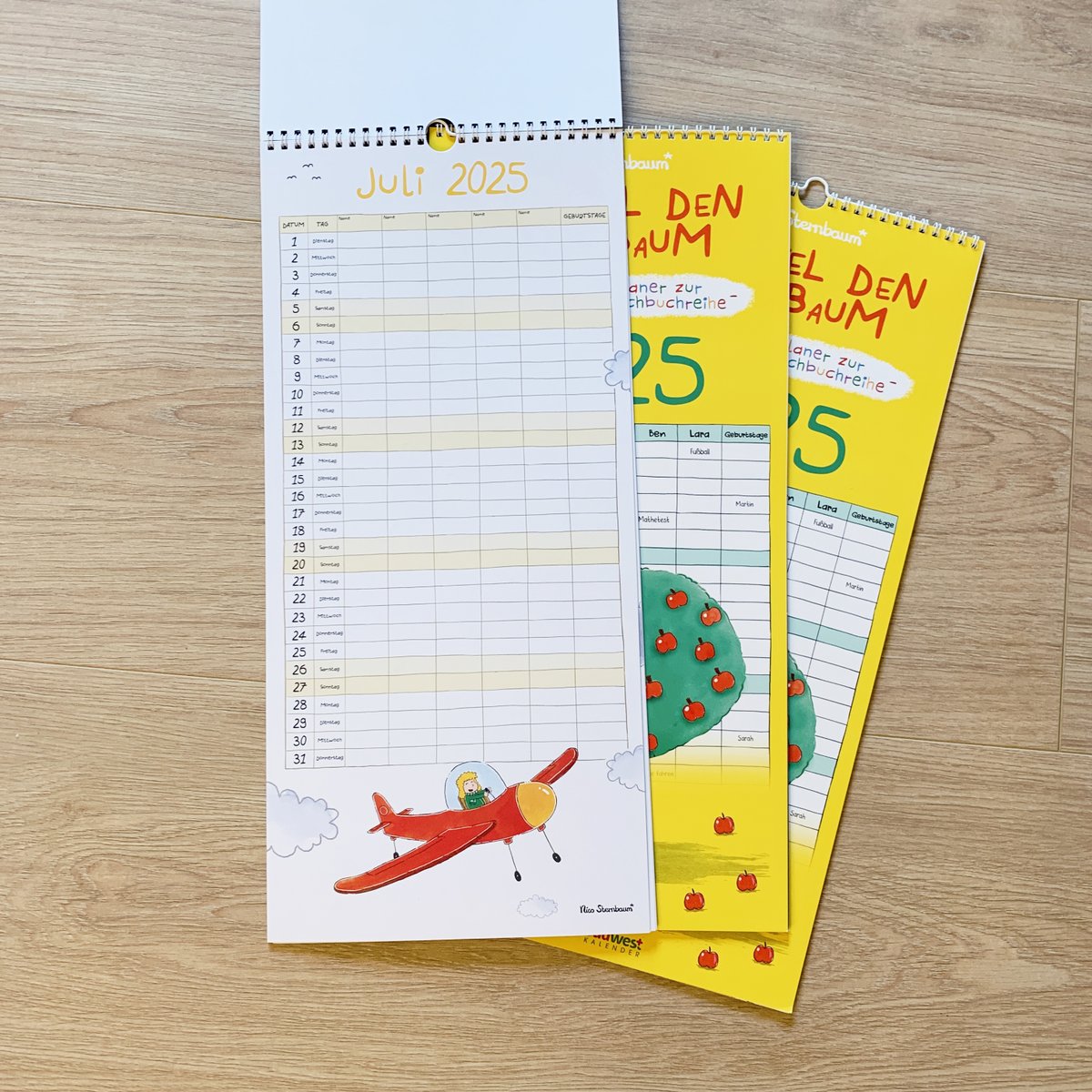 Ich hoffe, ihr seid alle gut ins neue Jahr gekommen! Apropos neues Jahr: Falls jemand noch einen Familienplaner für 2025 sucht, ich hätte da einen Vorschlag 😊 Kostet um die 9€ und ist ein großer Wandkalender mit Platz für bis zu 5 Personen.