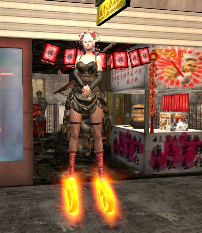 S_Blossoms's tweet photo. at Kowloon New year QUEST 2025.
LODE Hair Accessory - Whispers
hair- tram N1008
dress- Charm* Steampunk Frozen green
-RabbitHouse-WAGARA HEELs and SOCKs group gift.
Foot accessory- fuukarin-chuuka-
#SECONDLIFE #Charm #RabbitHouse #Kowloon #tram #LodeHair https://t.co/Q0fir8ZCdo