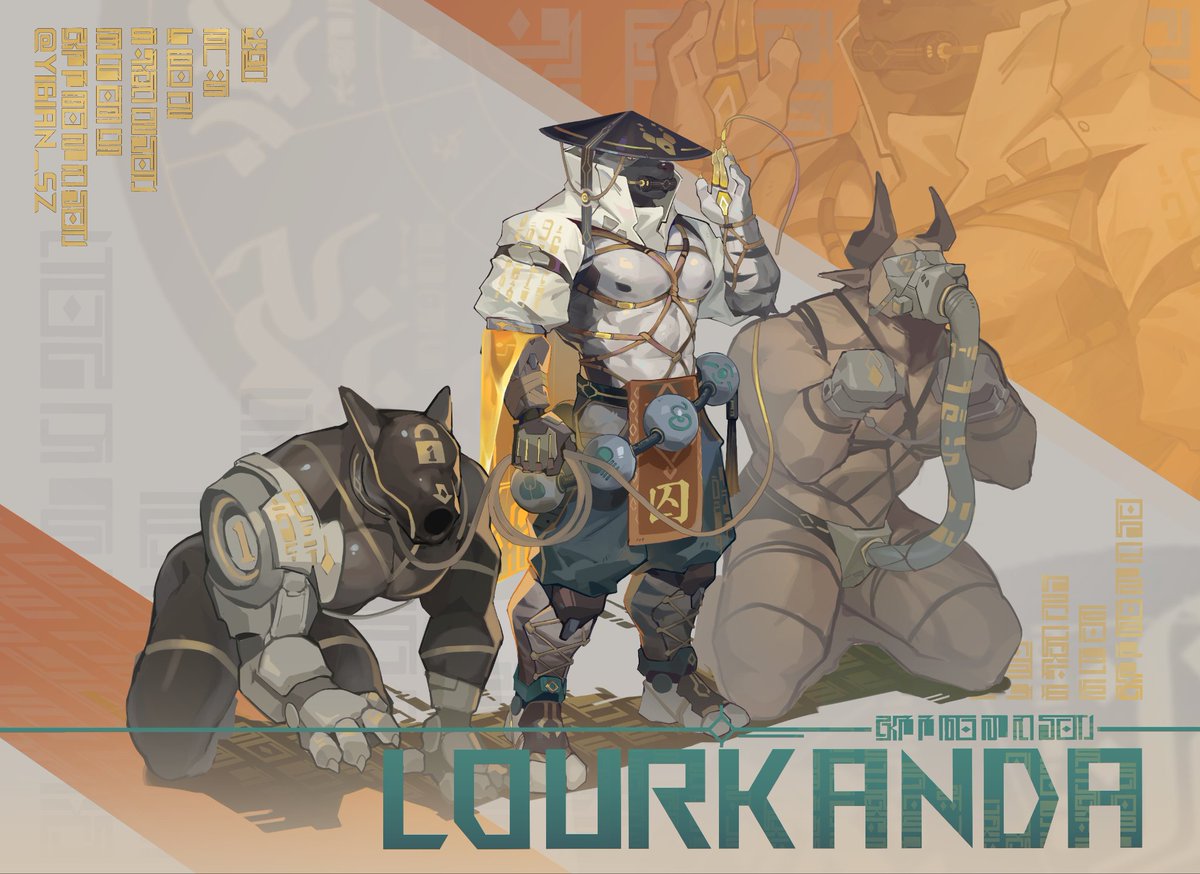 最近没更新是学习去啦😘总算是射出一套设计啦，画的是鲁鲁的鬣狗僧人，刚开始学设计虽然很磨时间但是也好好玩😚
<a href="/LOURKANDA/">LOURKANDA</a>