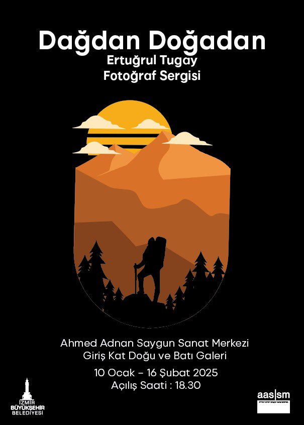 Dağcılık faaliyetlerinde çektiğim fotoğraflardan oluşan ve İzmir Büyükşehir belediyemizin desteği ile hazırladığımız “Dağdan Doğadan” adlı fotoğraf sergimin açılışına katılımınızdan mutluluk duyarım. 🙏🏻🙏🏻🙏🏻