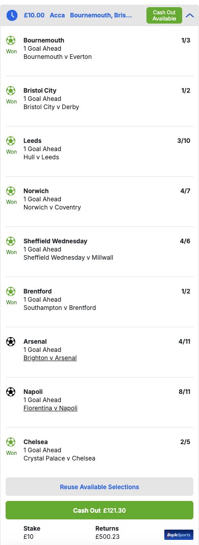 Footy Accumulators tweet media