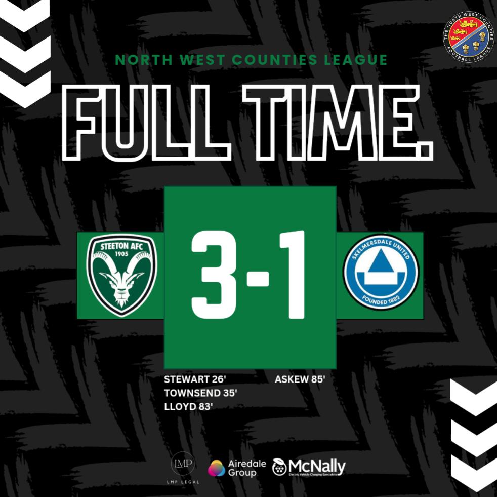 Steeton AFC (@steetonfc) on Twitter photo FULL TIME | Steeton 3-1 <a href="/Skemutdofficial/">Skelmersdale United FC</a>
Not the performance the Chevvies would have wanted, but three goals and three points nevertheless.
Four unbeaten now as we start 2025 with a win.
#chevrons FULL TIME | Steeton 3-1 <a href="/Skemutdofficial/">Skelmersdale United FC</a>
Not the performance the Chevvies would have wanted, but three goals and three points nevertheless.
Four unbeaten now as we start 2025 with a win.
#chevrons